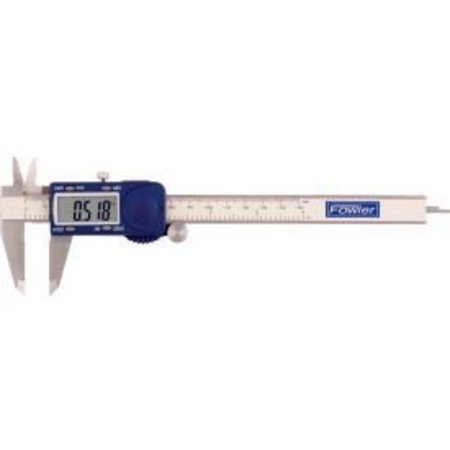 FOWLER Fowler 54-101-600-1 Xtra-Value Cal 0-6''/150MM X-Large Easy-Read Display Stainless Digital Caliper 54-101-600-1
